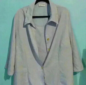 Apparenza top size 3x polyester lightweight